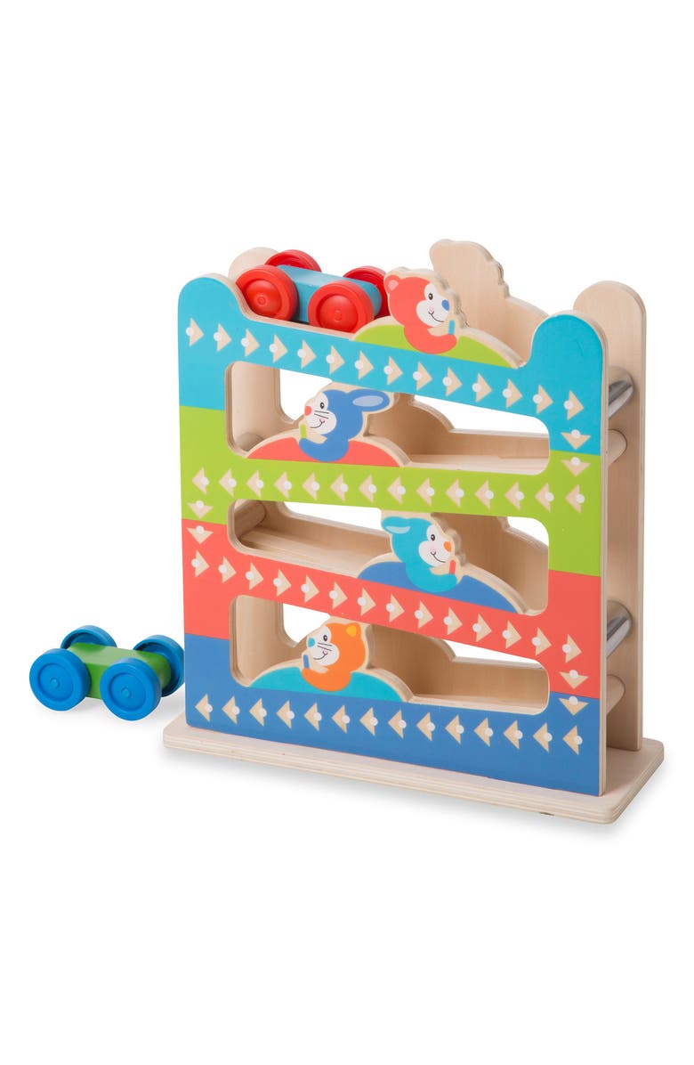 Melissa & Doug Roll & Ring Ramp Tower, Alternate, color, 