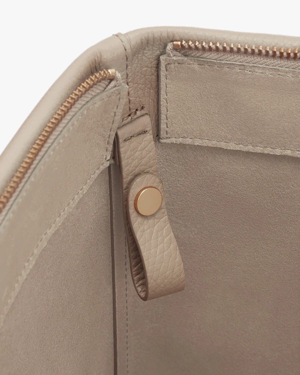Small Easy Zipper Tote, Alternate, color, Stone