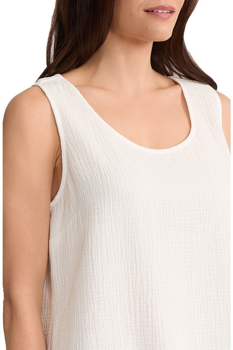 Texture Cotton Tank, Alternate, color, NATURAL WHITE