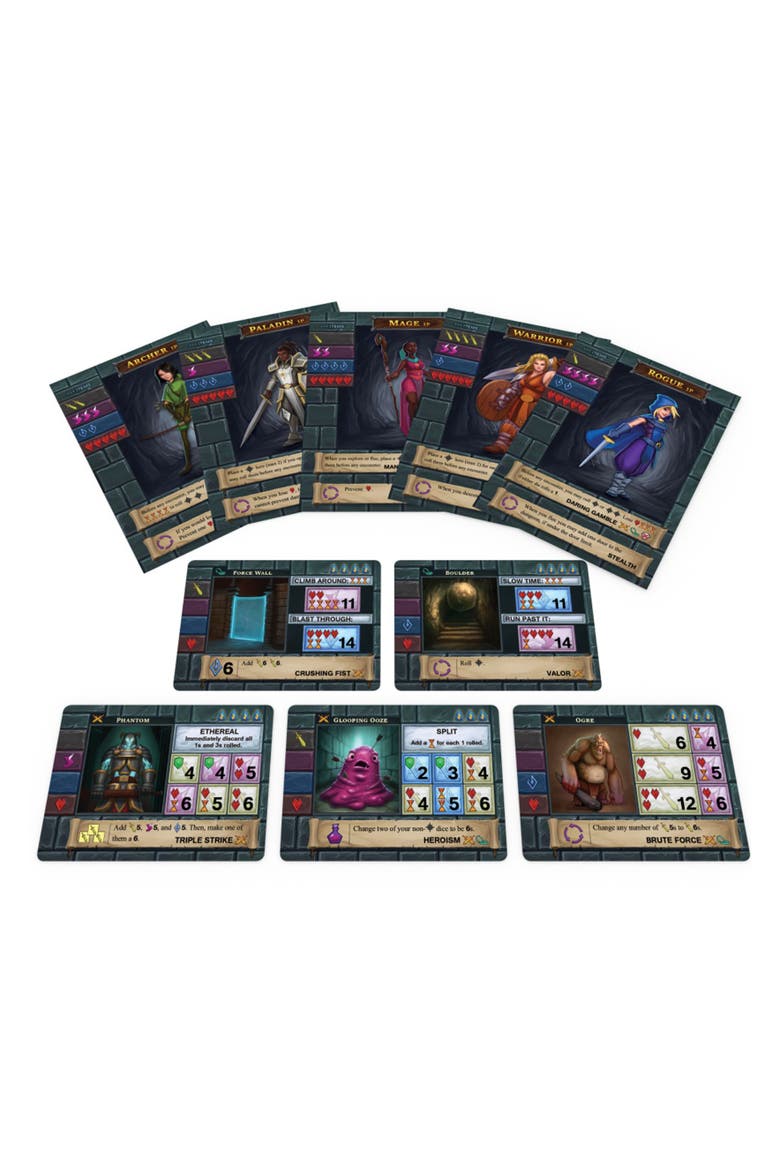 One Deck Dungeon, Alternate, color, Multicolored