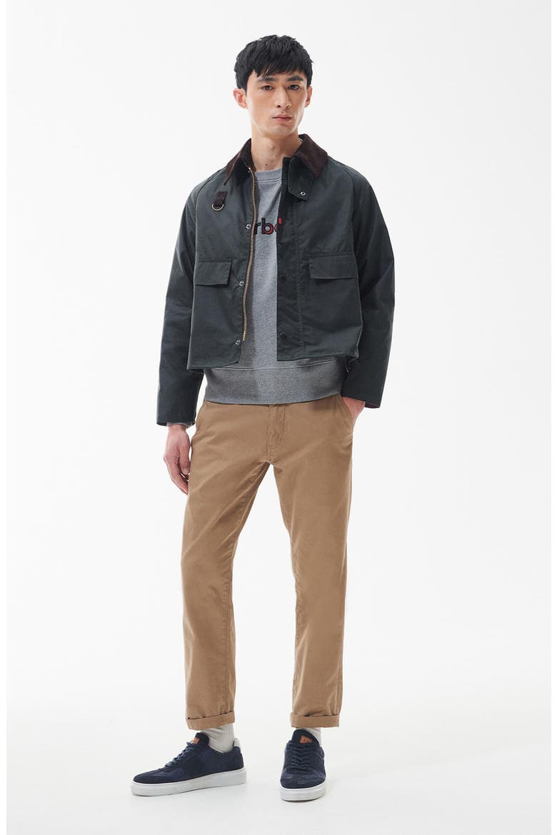 Lunar Spey Waxed Cotton Jacket, Alternate, color, SAGE