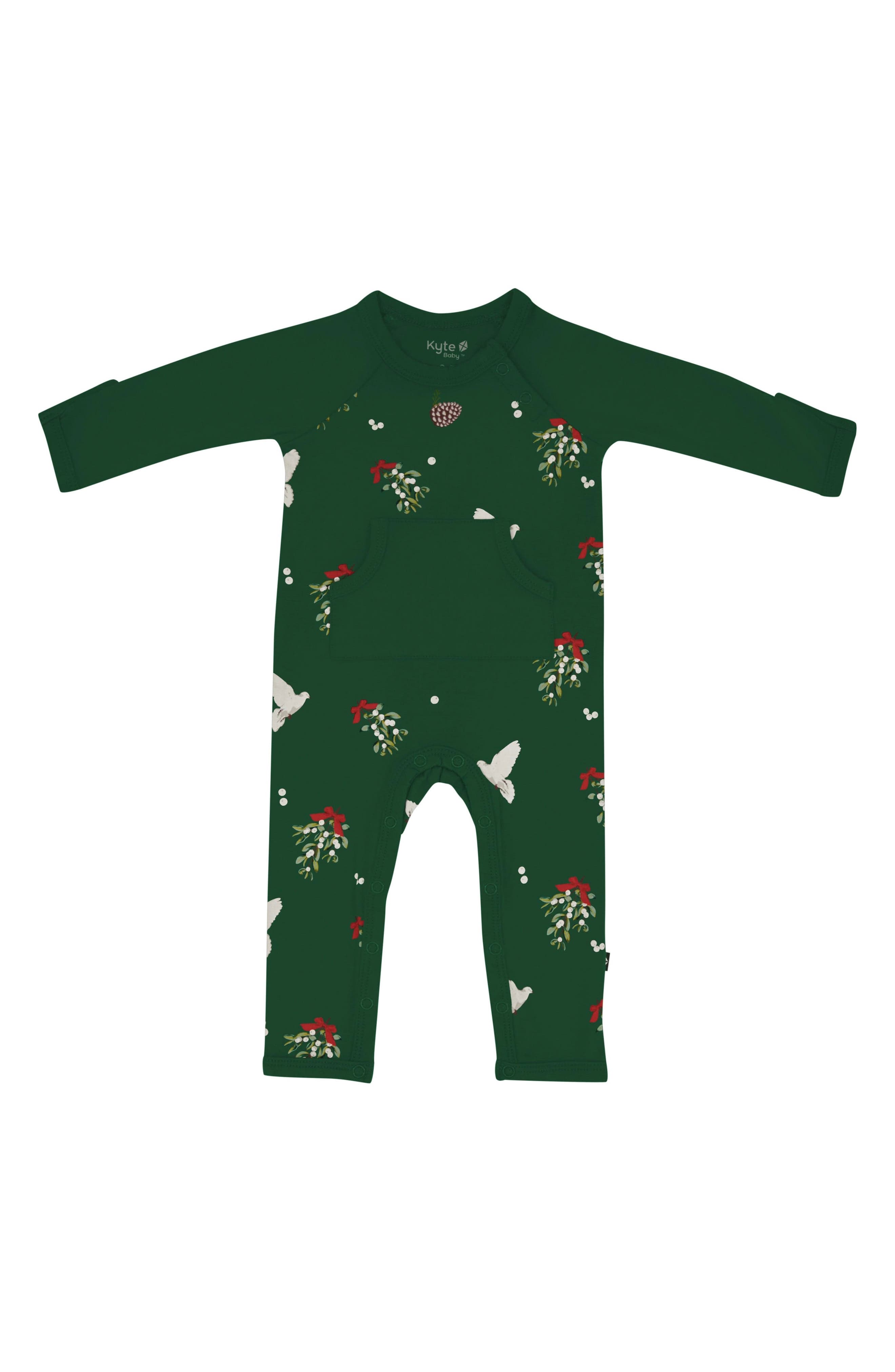 Kyte BABY Kids' Mistletoe Romper