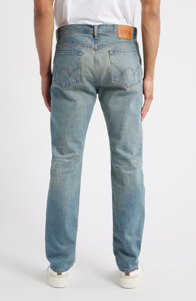 EDWIN Straight Leg Jeans, Alternate, color, Kamakura