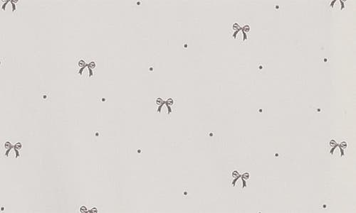 Maniere Manière Bow Wrap Cotton Blend Footie & Beanie Set In Multi