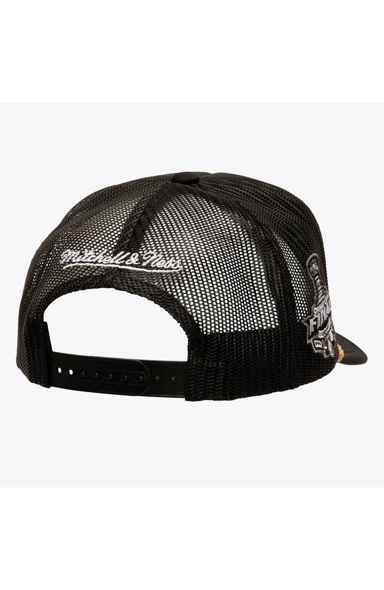 Mitchell & Ness Men's Mitchell & Ness Black Los Angeles Kings SOUL Collection Golden Stanley Cup Champions Trucker Adjustable Hat, Alternate, color, Black