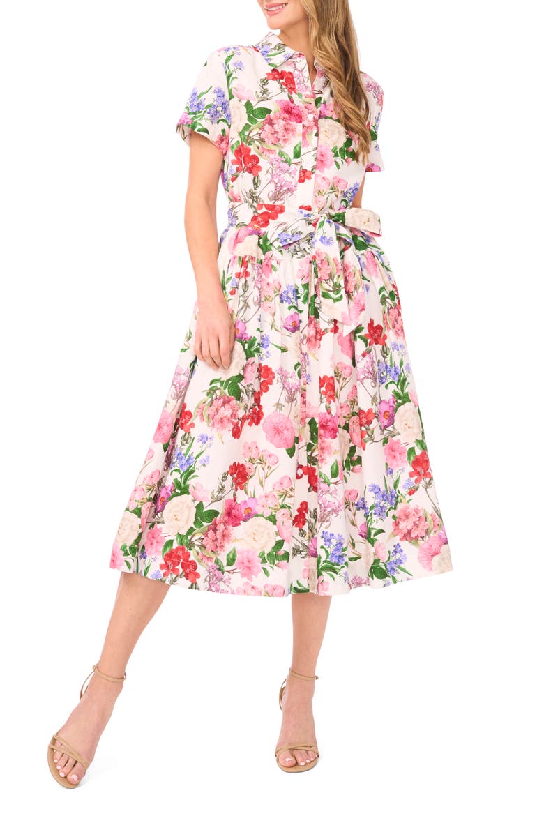 charlie holiday flores midi dress CHARLIE HOLIDAY Luisa Midi Dress Botanica