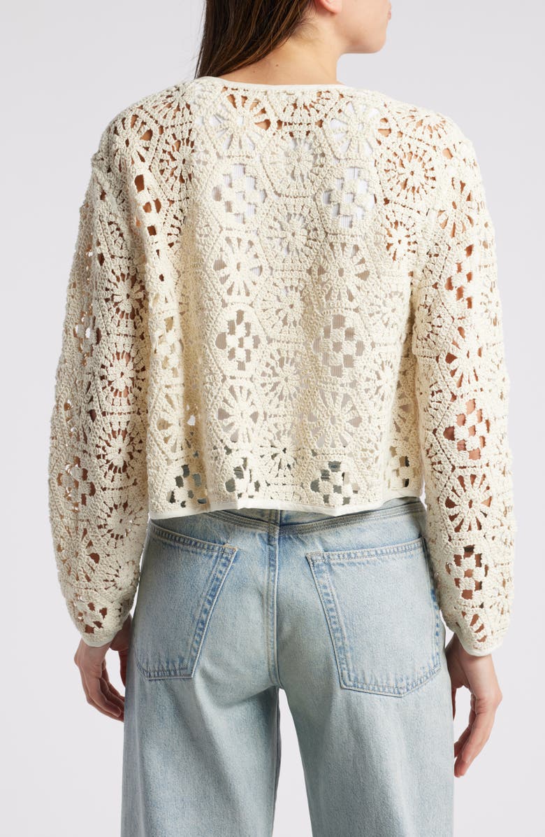 Treasure & Bond Crop Knit Jacket, Alternate, color,