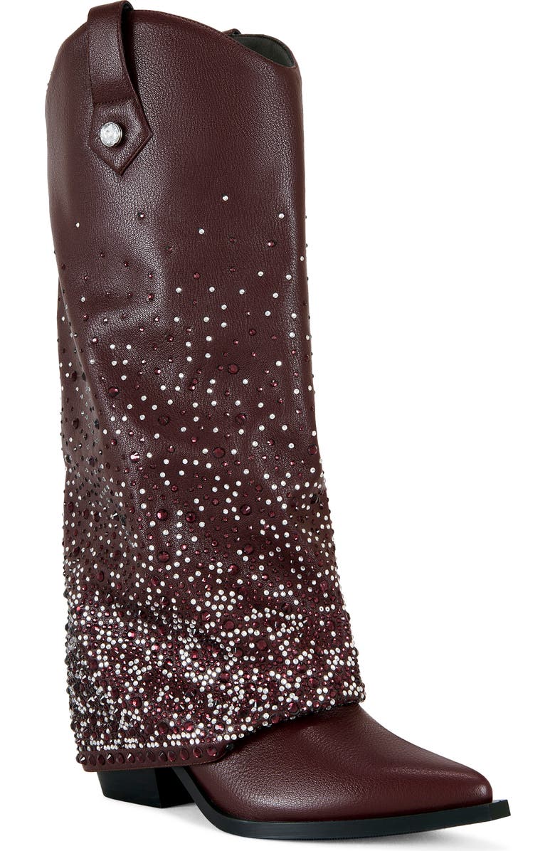 AZALEA WANG Beth Stud Western Boot, Main, color, Brown
