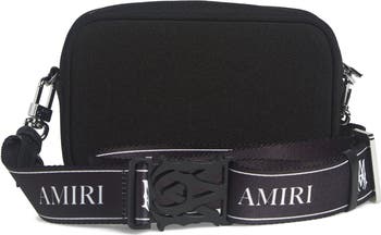 【AMIRI】ブラック Bones Stacked カメラバッグ ※送関込 AMIRI Stacked Bones Canvas Camera Bag | Nordstrom