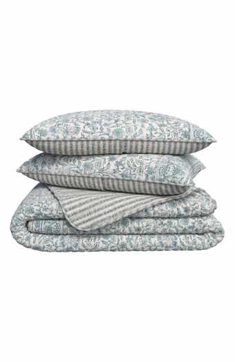 Floral Printed Quilt Set