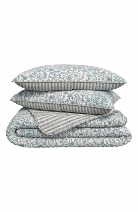 Floral Printed Quilt Set