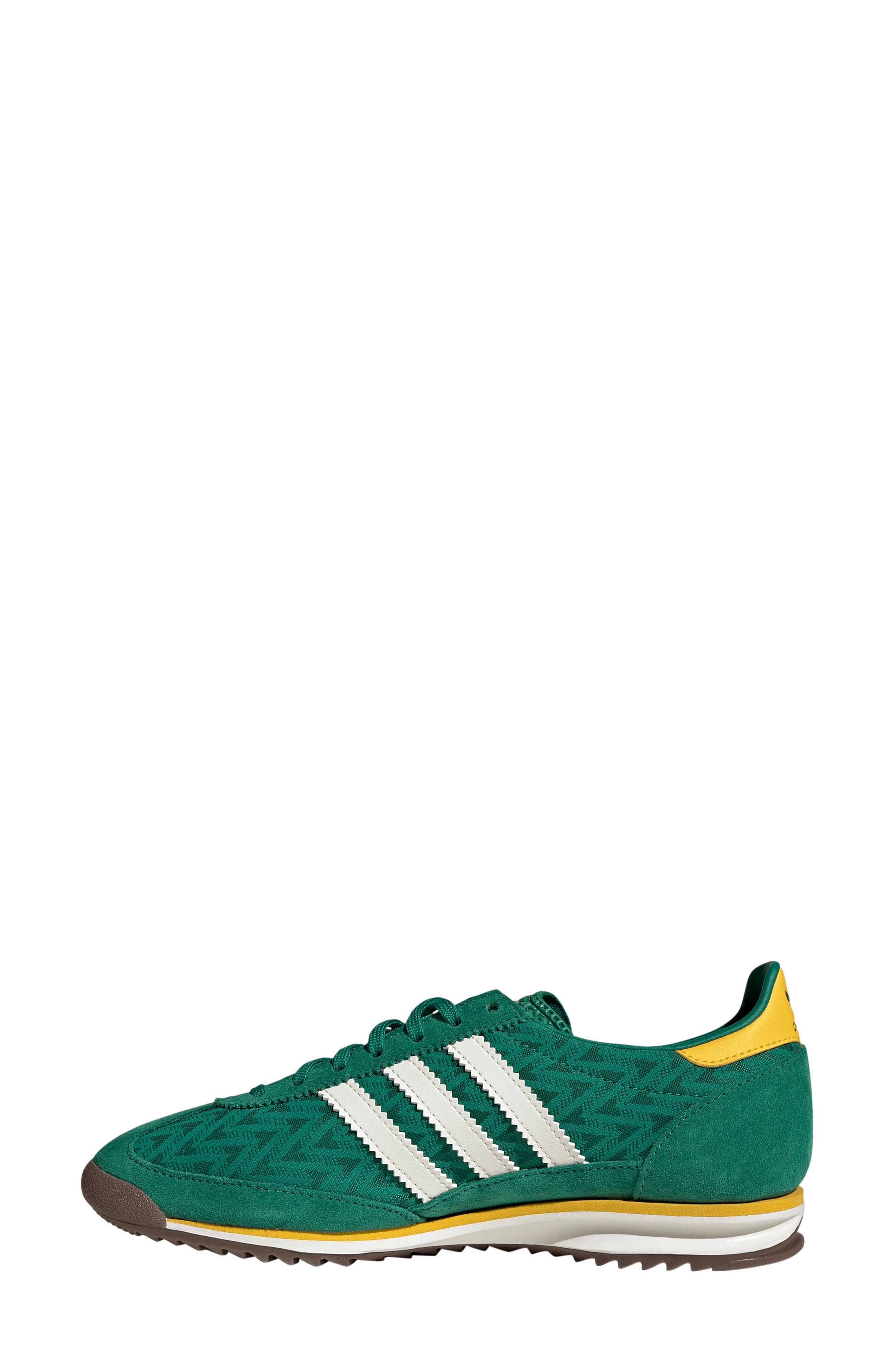 adidas SL 72 OG Sneaker, Alternate, color, Green/ Off White/ Yellow