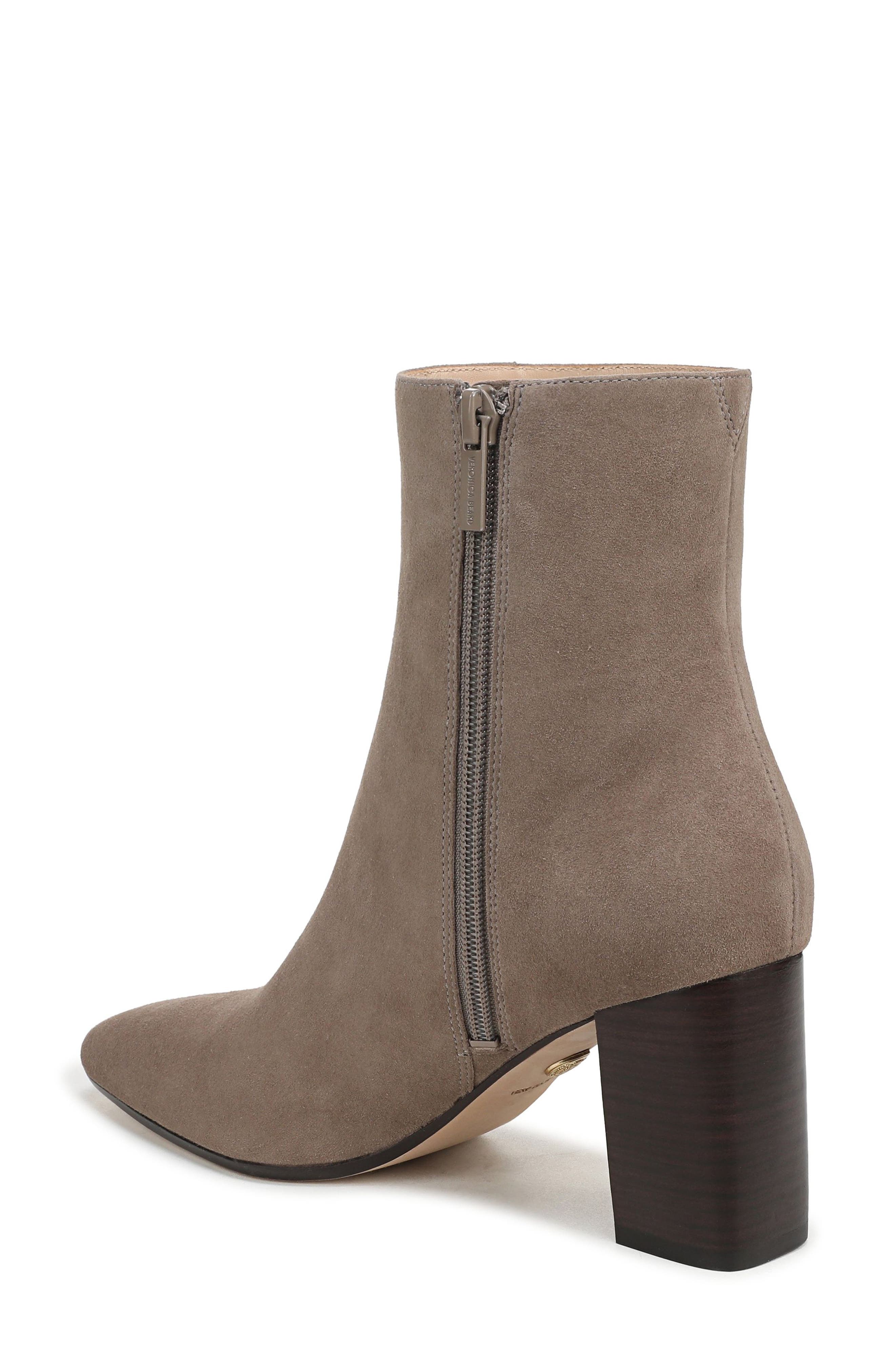 Cassina Block Heel Bootie, Alternate, color, BARK