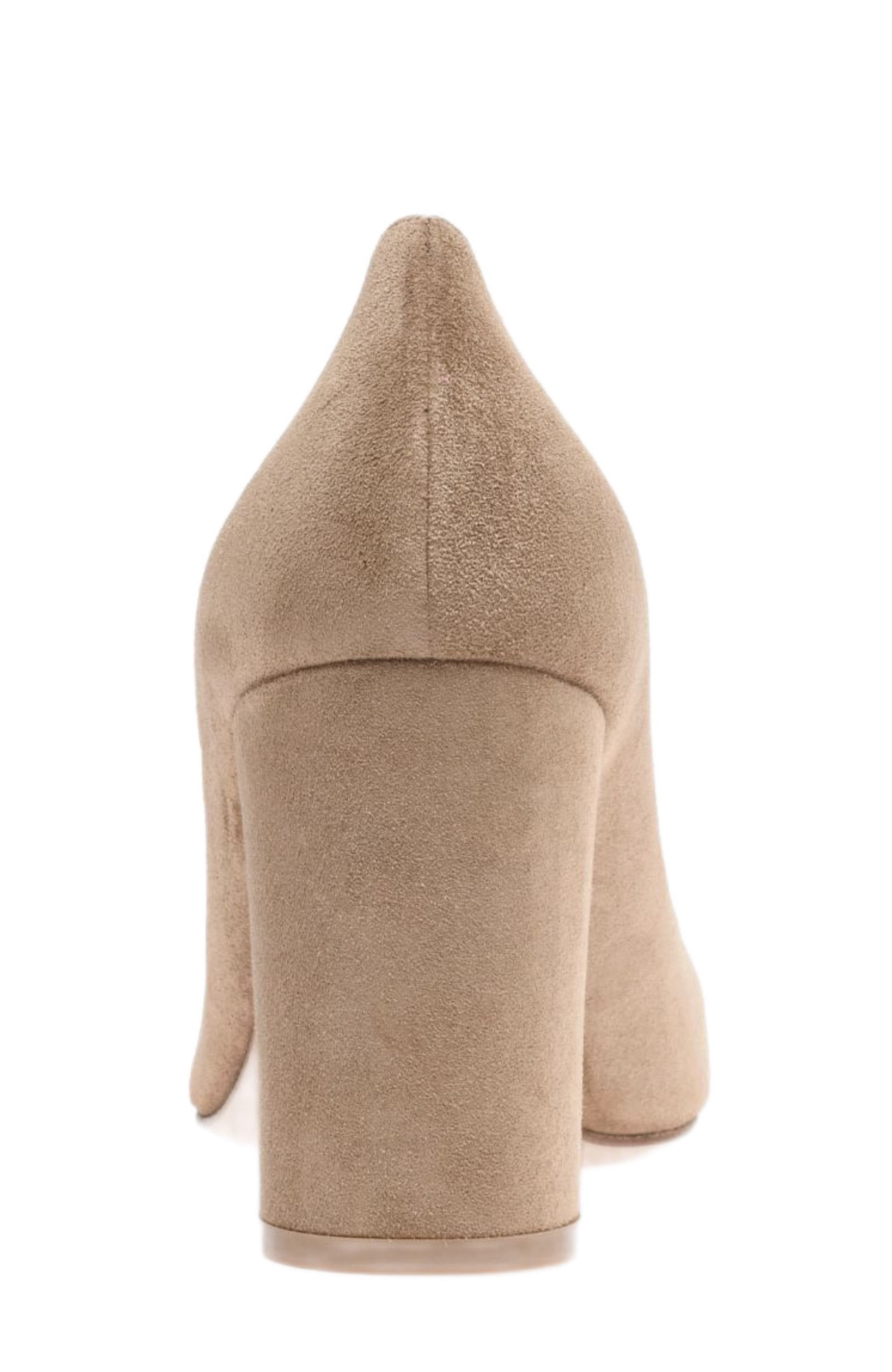 Piper Pump 85, Alternate, color, PINK SUEDE