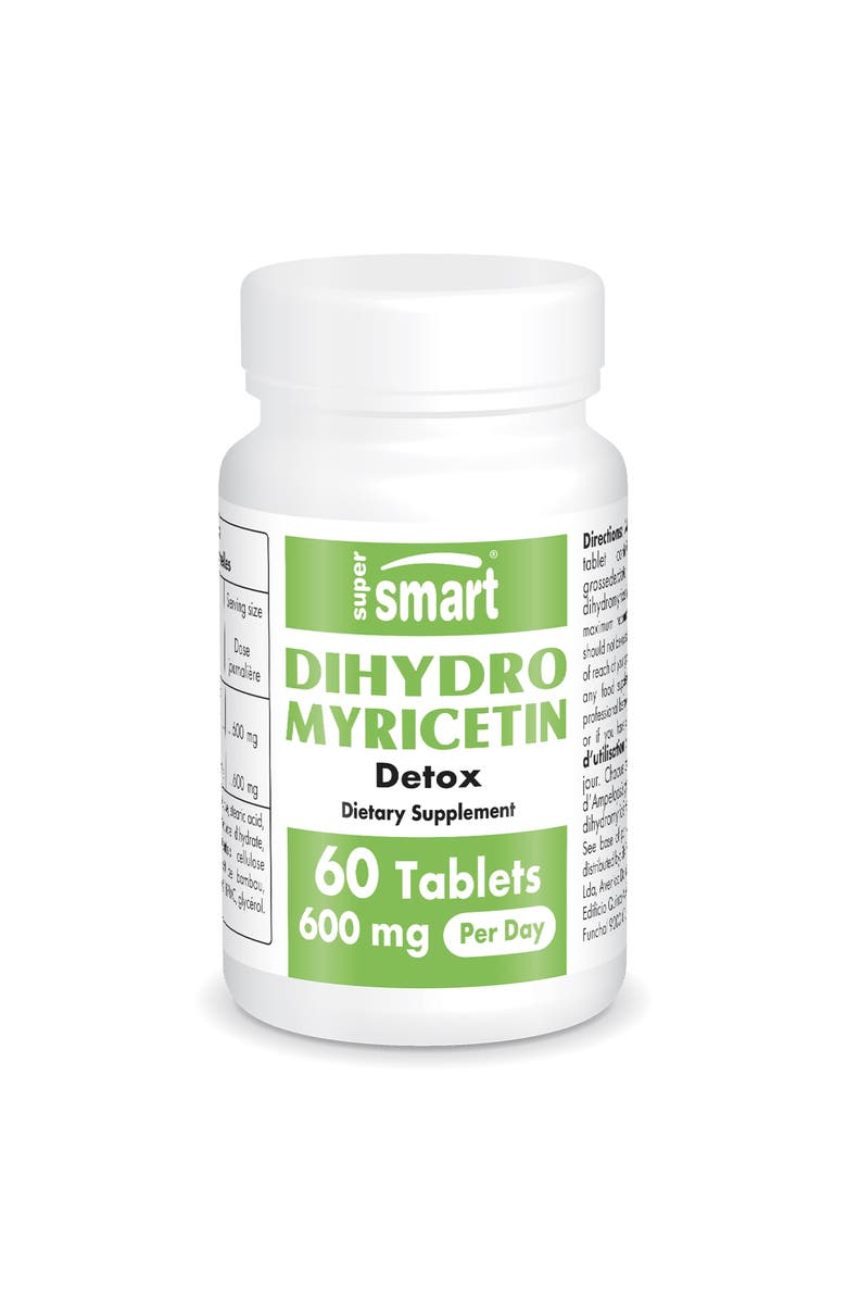 SuperSmart Dihydromyricetin 600mg, Main, color, 