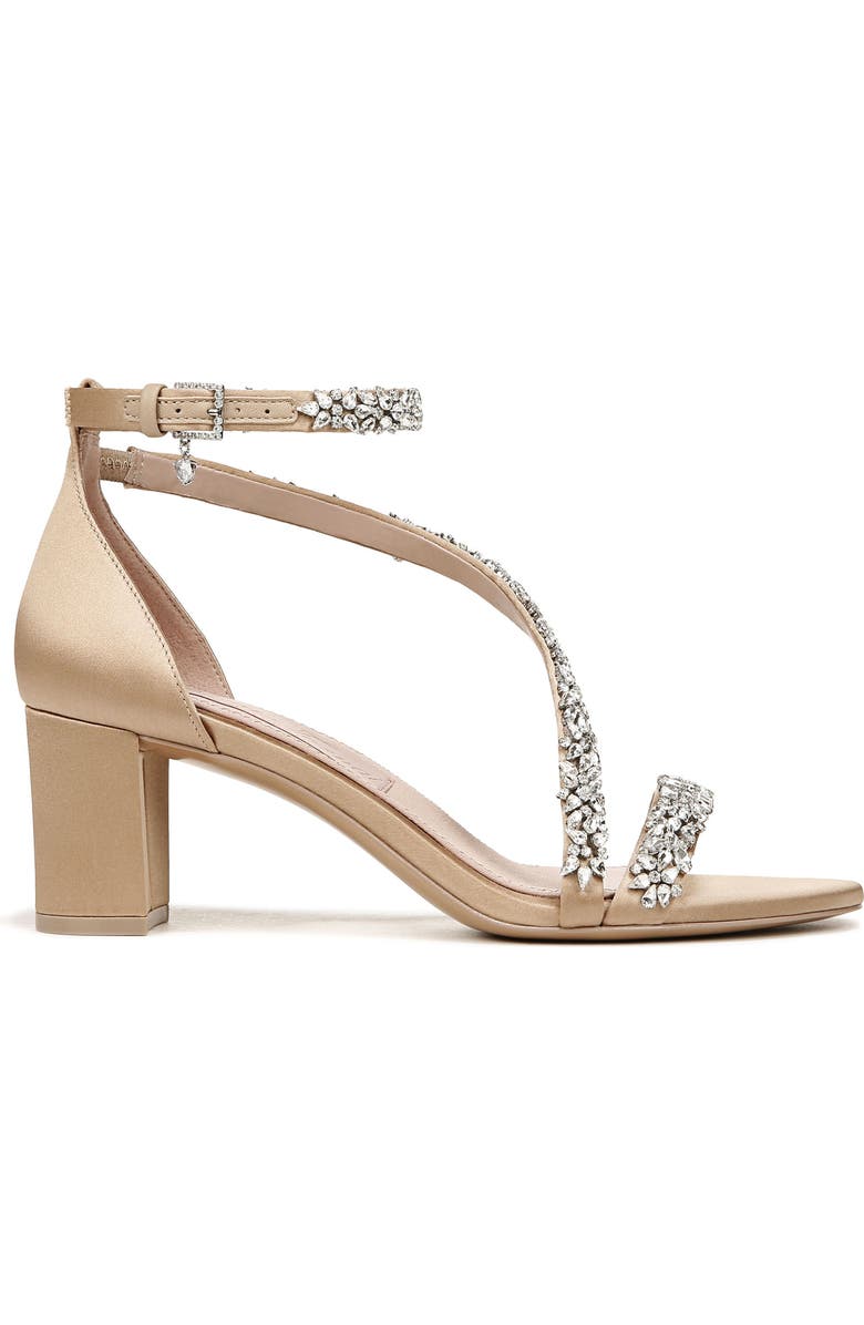 Naturalizer Pnina Tornai for Naturalizer Ahava Ankle Strap Sandal, Alternate, color, Beige Fabric