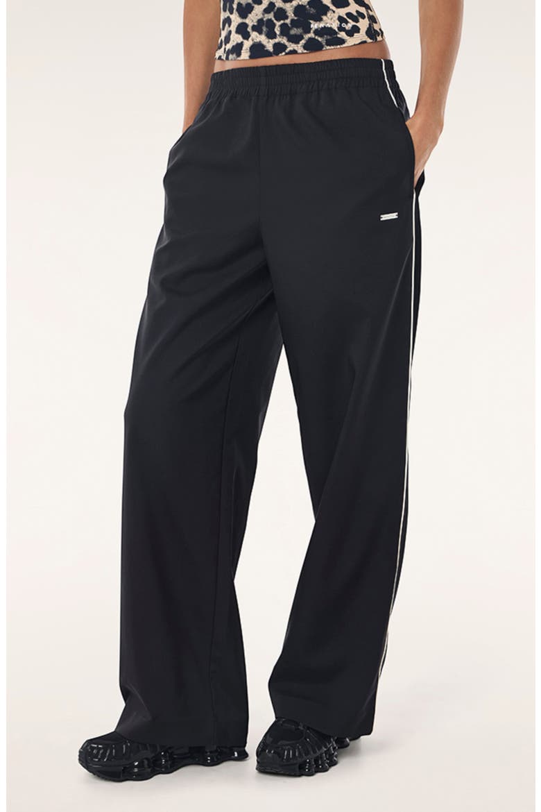 Paradiso Wide Leg Performance Pants, Main, color, BLACK