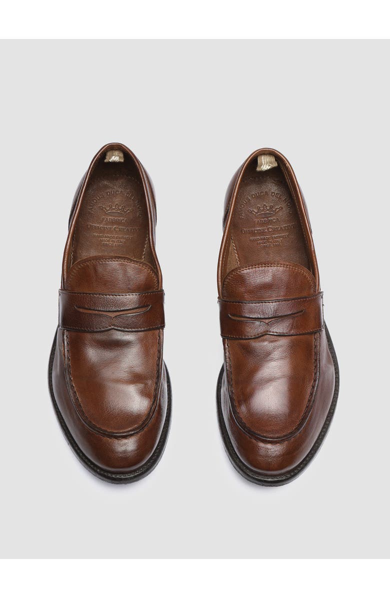 Officine Creative Arc 509 Leather Penny Loafer, Alternate, color, Light Brown