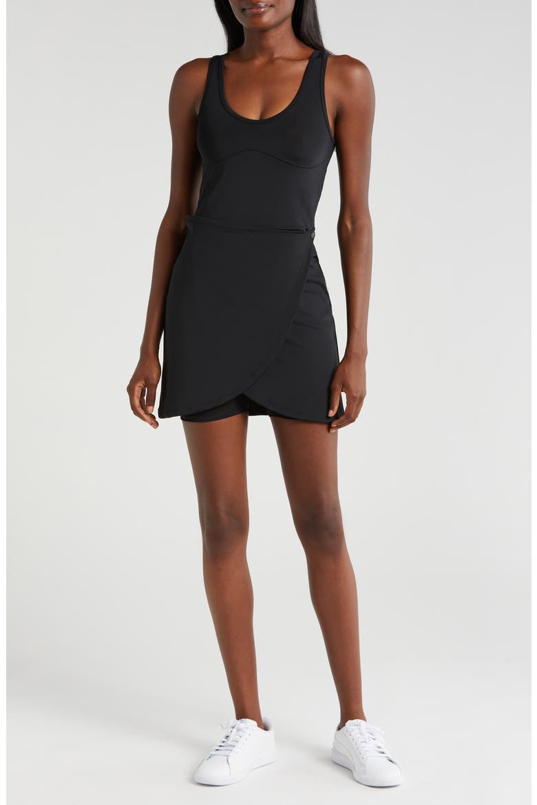 One & Only Sport Dress, Main, color, BLACK