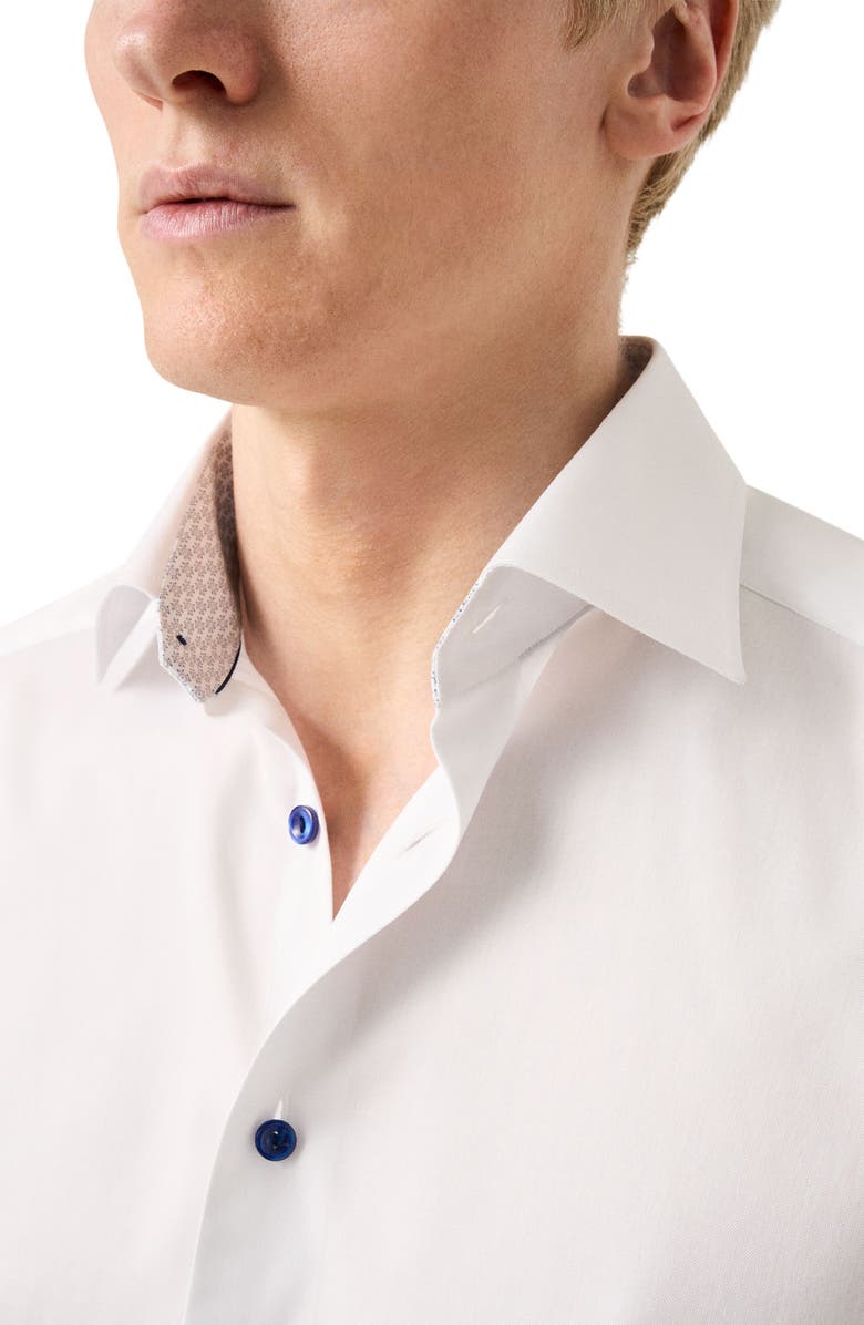 Eton Slim Fit Cotton Dress Shirt, Alternate, color, 