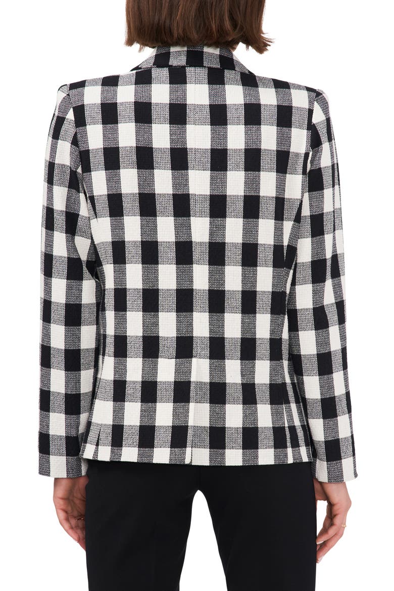 Milano Estate Blazer, Alternate, color, BLACK/ WHITE