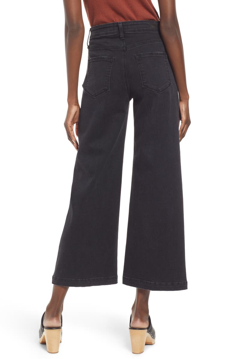 PAIGE Anessa High Waist Wide Leg Jeans, Alternate, color,