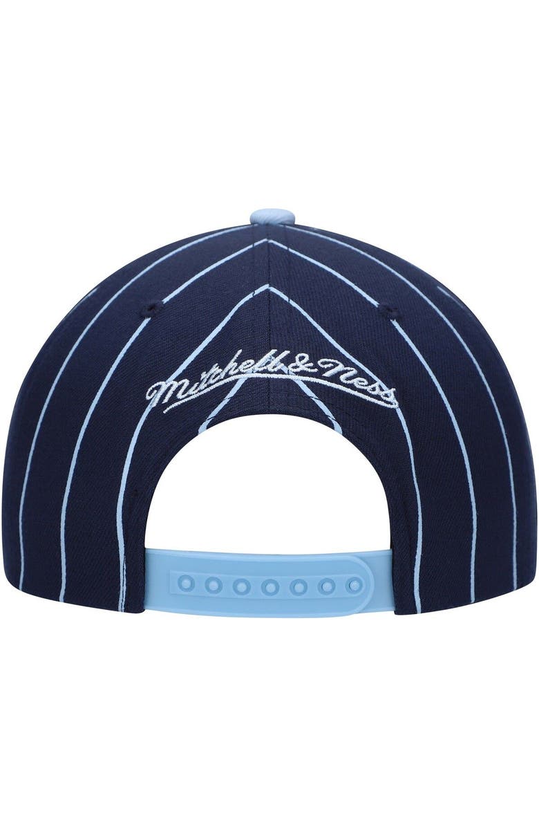 Mitchell & Ness Men's Mitchell & Ness Navy Sporting Kansas City Team Pin Snapback Hat, Alternate, color, Navy