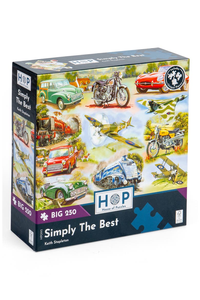Simply the Best Big 250-Piece Jigsaw Puzzle, Main, color, NONE
