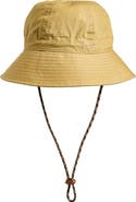 Barbour Waxed Cotton Bucket Hat