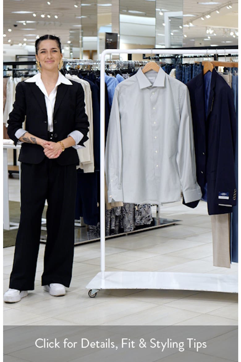 Contemporary Fit Signature Twill Button-Up Shirt video