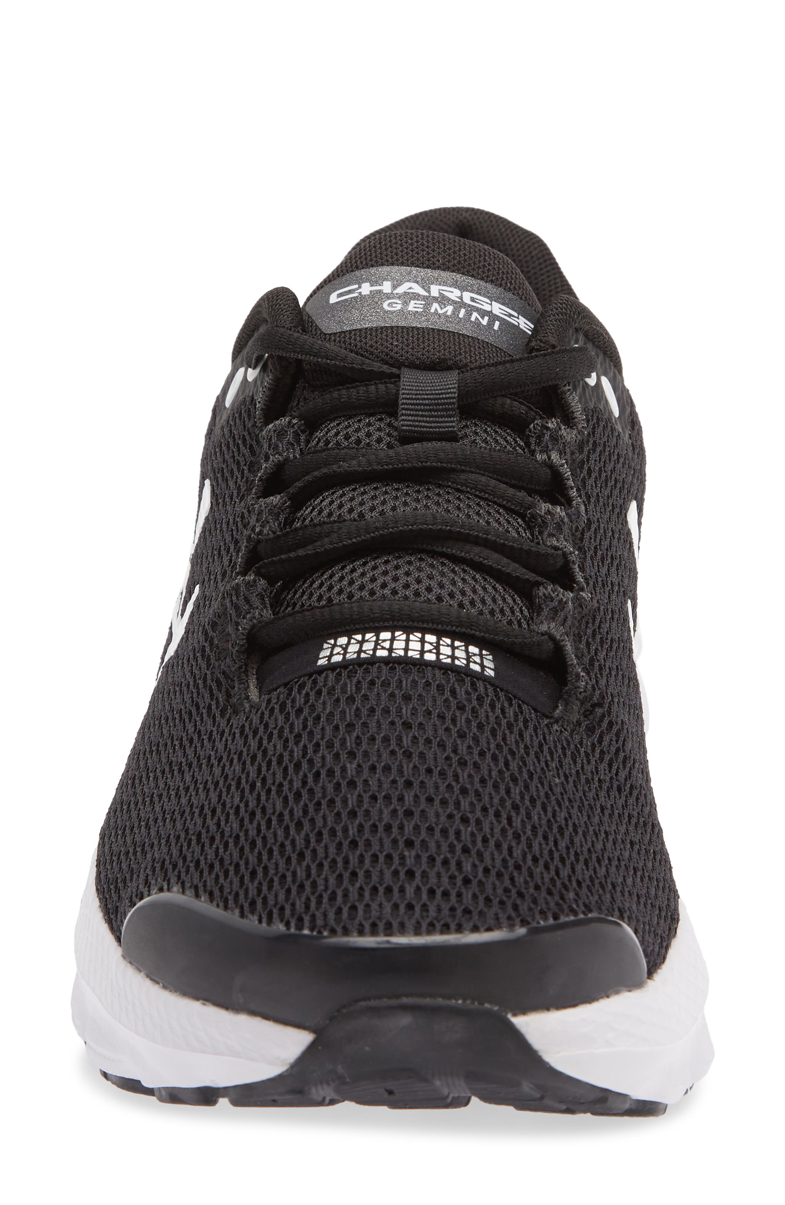 Under Armour Charged Gemini Running Shoe, Alternate, color, 002 Black