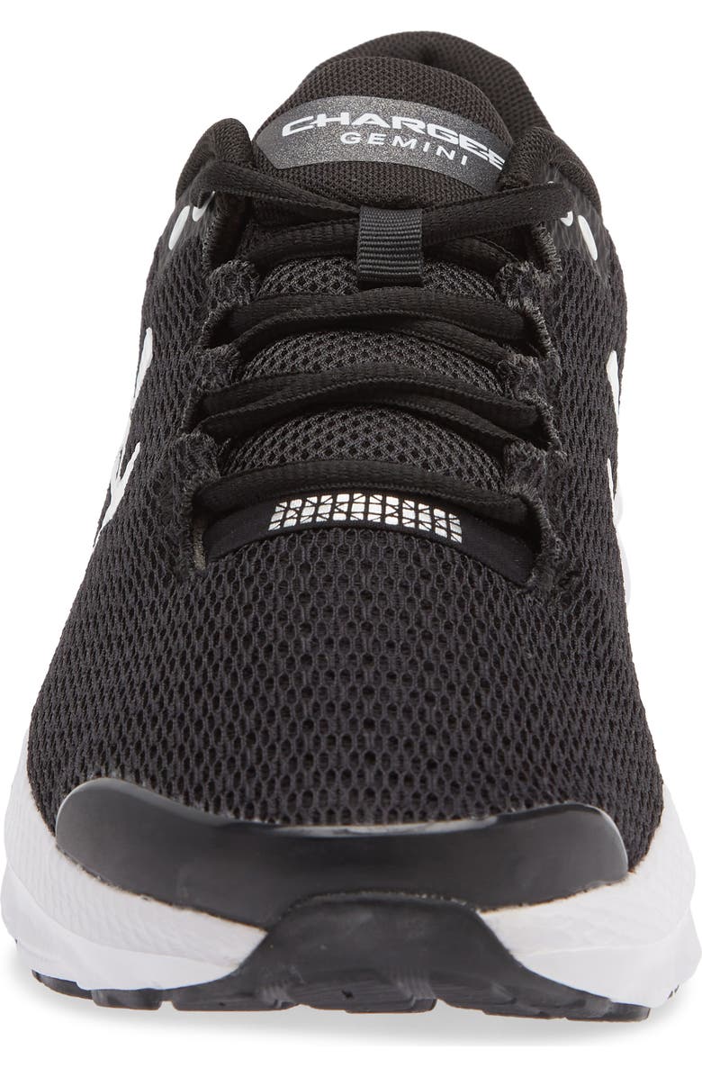 Under Armour Charged Gemini Running Shoe, Alternate, color, 002 Black