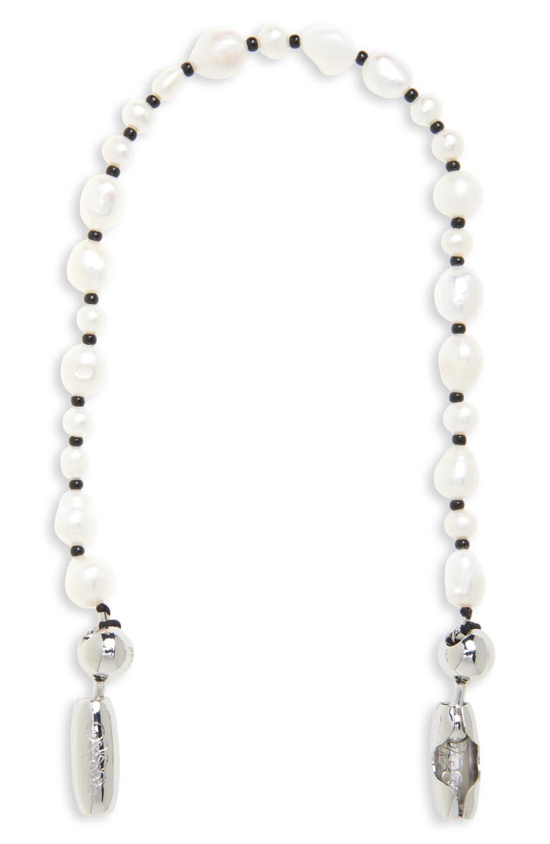 ossa Freshwater Pearl Wrist Strap for iPhone Case, Main, color,