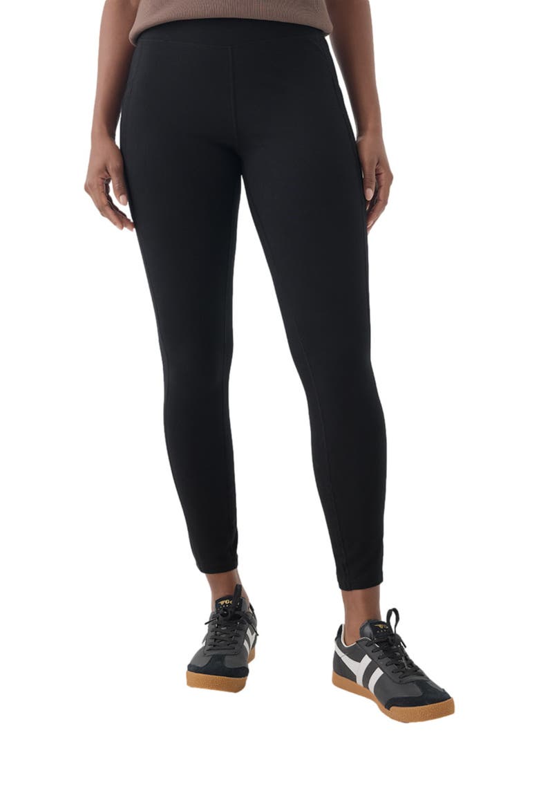 Purefit Pocket Legging Made With Organic Cotton, Alternate, color, Black