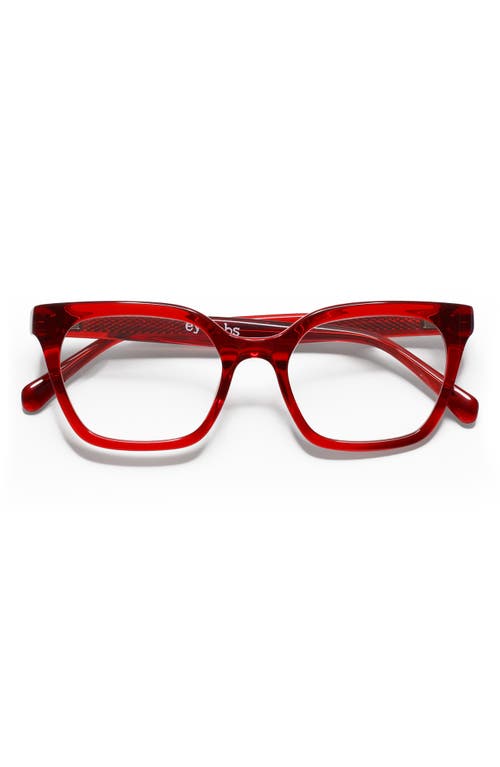 Eyebobs Overlook 50mm Cat Eye Reading Glasses In Red