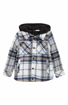 Kids' Plaid Shacket
