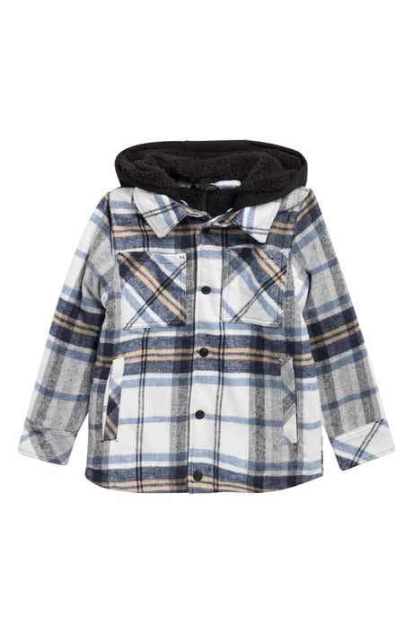 Kids' Plaid Shacket