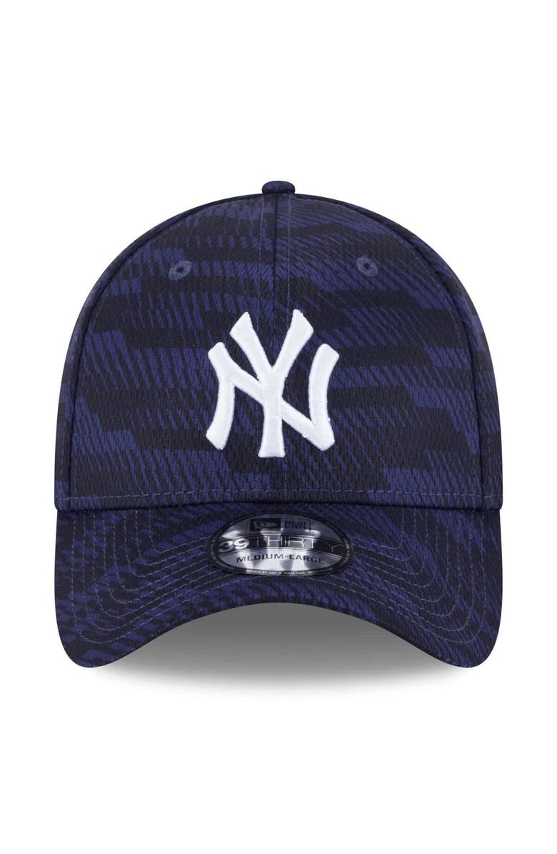 New Era Men's New Era Navy New York Yankees 2025 MLB Clubhouse 39THIRTY Flex Hat, Alternate, color, 