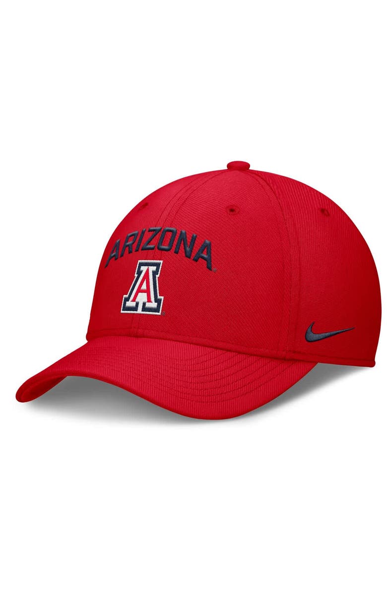 Nike Men's Nike Red Arizona Wildcats 2025 On-Field Rise Performance Flex Hat, Main, color, Red