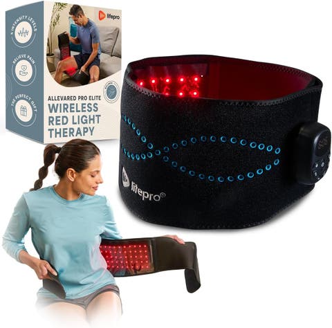 Allevared Elite Red Light Therapy Belt 660nm & 850nm Rechargeable Infrared light