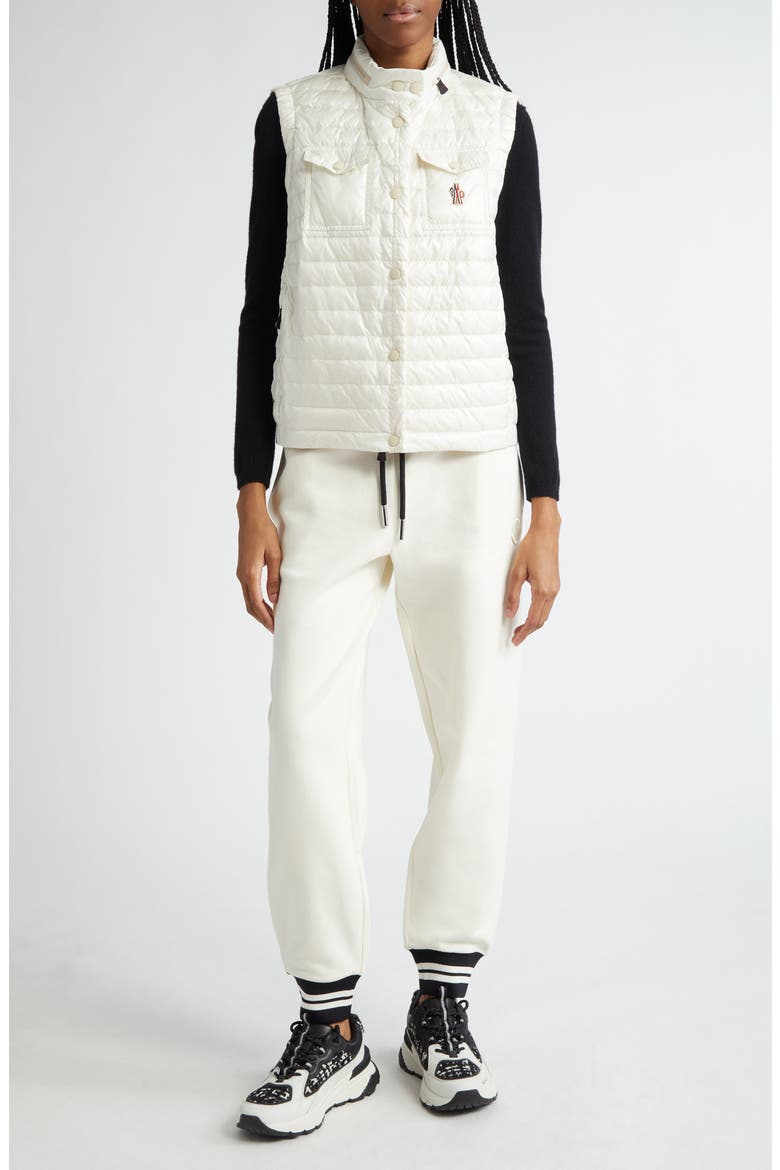 Gumiane Quilted Puffer Vest, Alternate, color, SILK WHITE