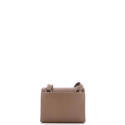 Pre-owned Hermes Hermes Sac A Depeches Messenger Bag Togo 21 In Brown