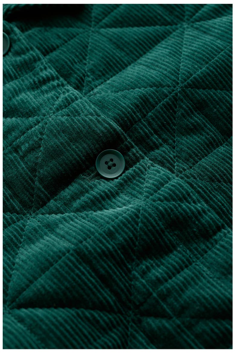 Incoming Tide Quilted Corduroy Jacket, Alternate, color, DARK THYME