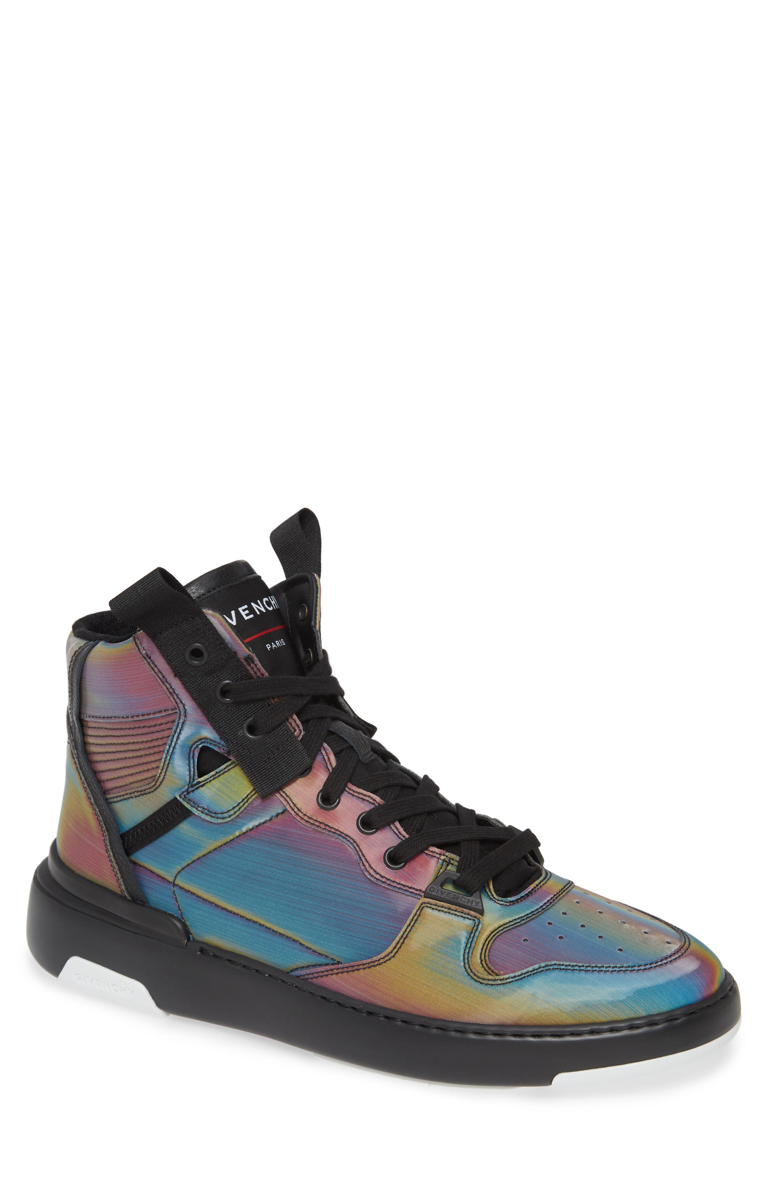 Givenchy Hologram High Top Sneaker, Main, color, 