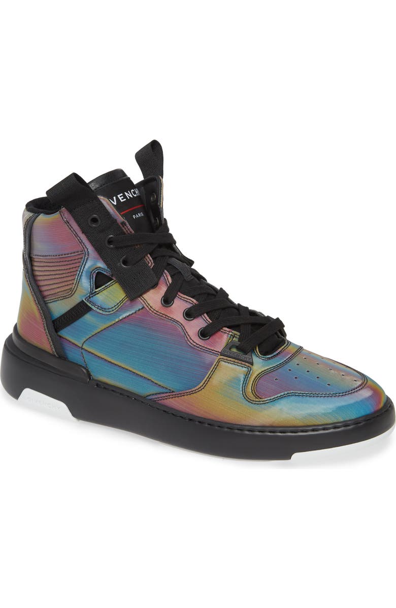 Givenchy Hologram High Top Sneaker, Main, color,