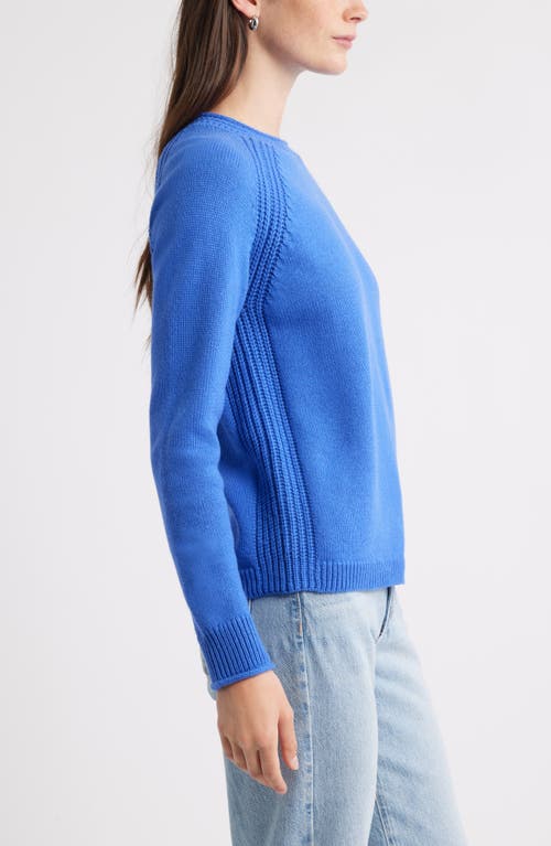 Caslonr Caslon(r) Raglan Sleeve Roll Neck Wool & Cotton Sweater