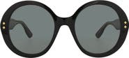 Gucci 54mm Round Sunglasses