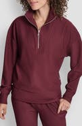 DKNY Tech Ottoman Half Zip Sweatshirt