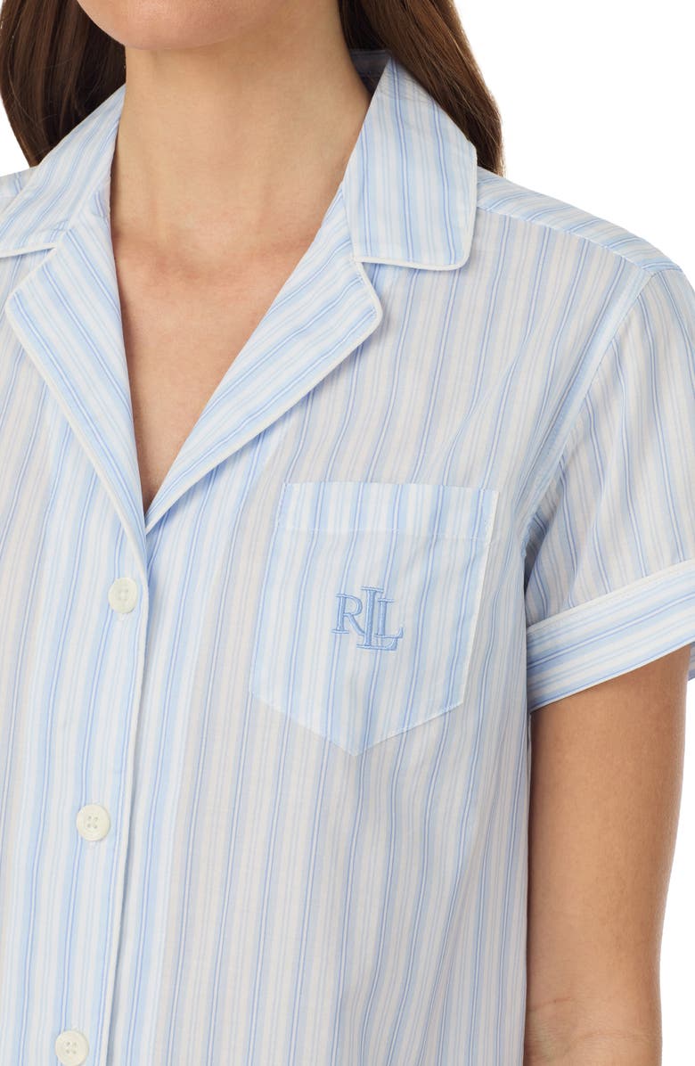 Lauren Ralph Lauren Print Short Pajamas, Alternate, color, 