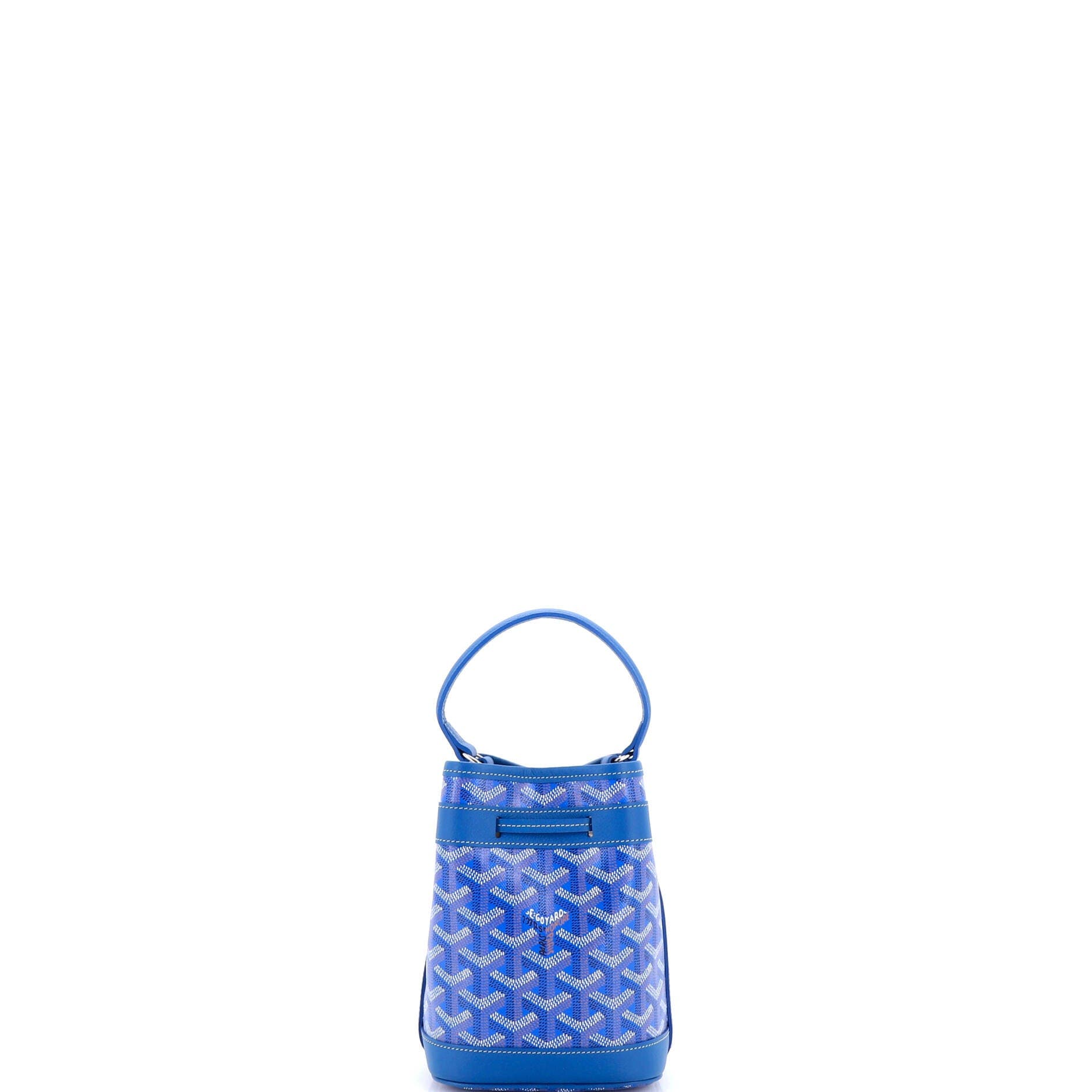 Pre-Owned Goyard Petit Flot Bucket Bag Coated Canvas PM, Alternate, color, 